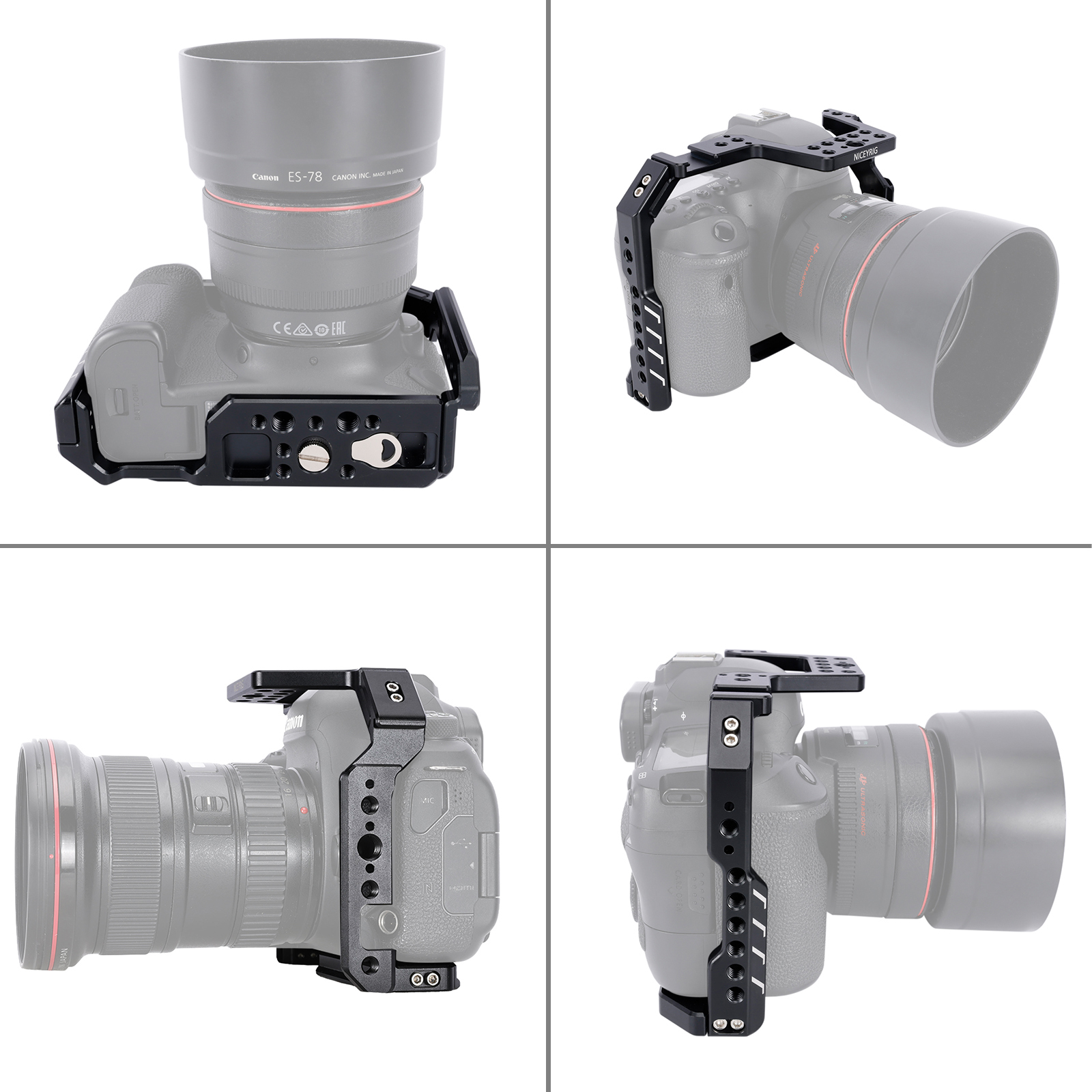 Niceyrig Camera Cage for Canon 6D/6D Mark II