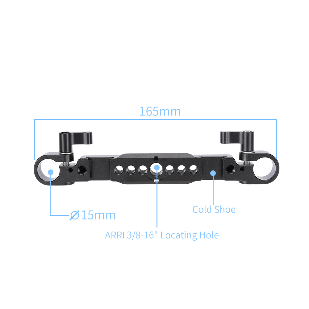 Niceyrig Universal Camera Cage Kit with Quadruped Arca Base Plate for Sony/Nikon/Canon DSLR Cameras