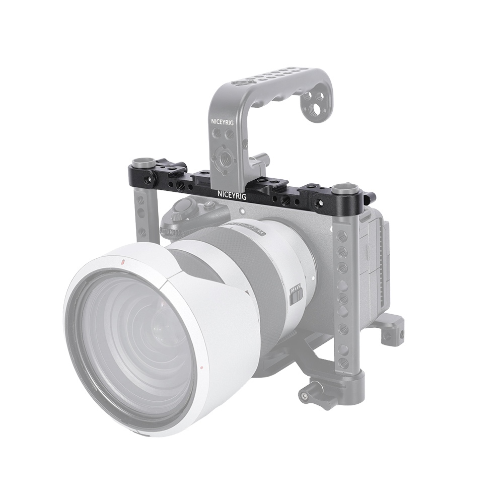 Niceyrig Universal Camera Cage Kit with Quadruped Arca Base Plate for Sony/Nikon/Canon DSLR Cameras