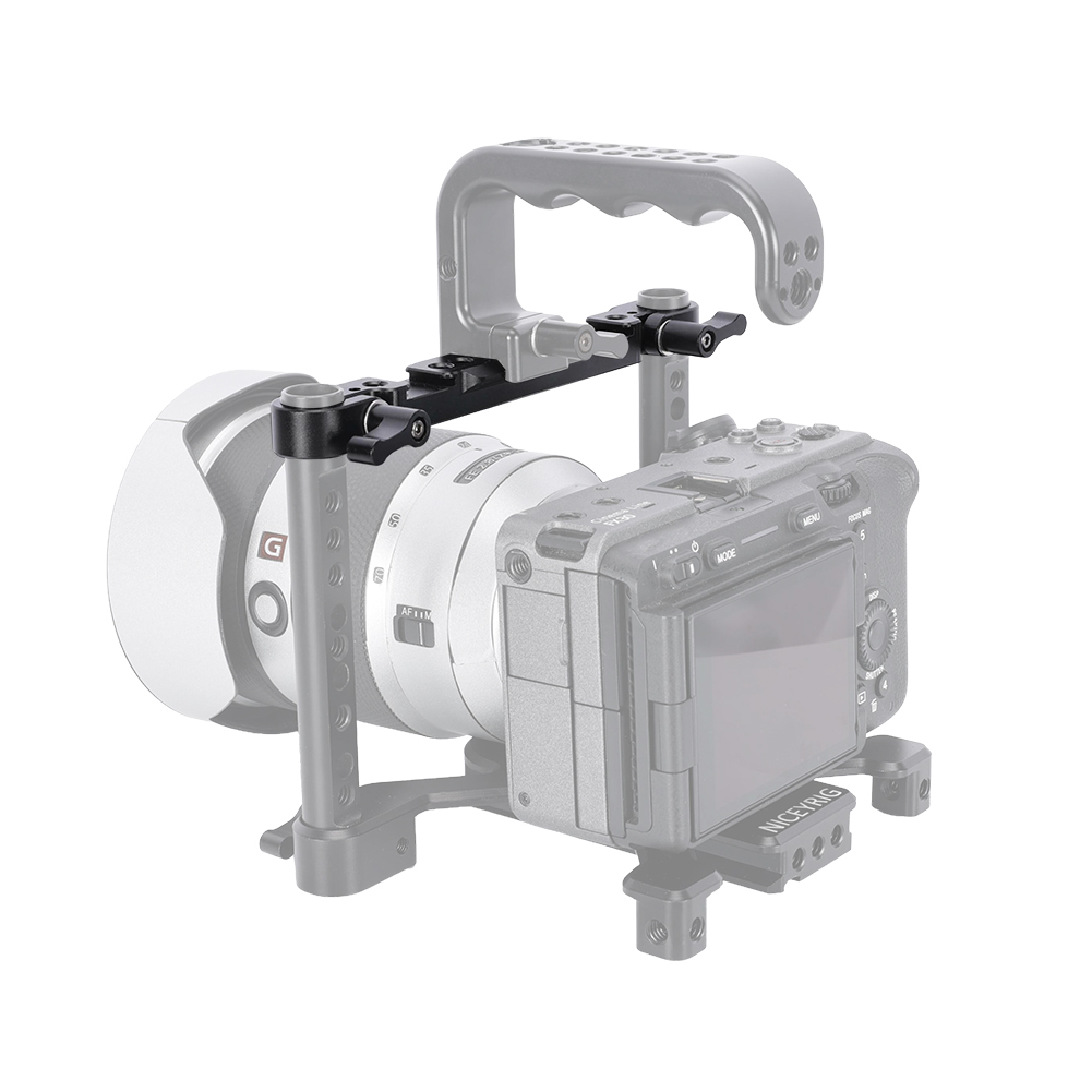 Niceyrig Universal Camera Cage Kit with Quadruped Arca Base Plate for Sony/Nikon/Canon DSLR Cameras