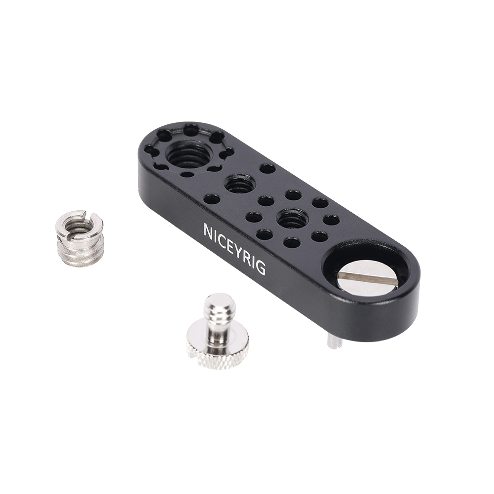 Niceyrig Arri Locating Mounting Adaptor Comes with 1/4 and 3/8 Locating Hole