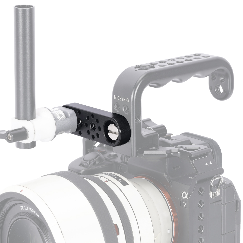 Niceyrig Arri Locating Mounting Adaptor Comes with 1/4 and 3/8 Locating Hole