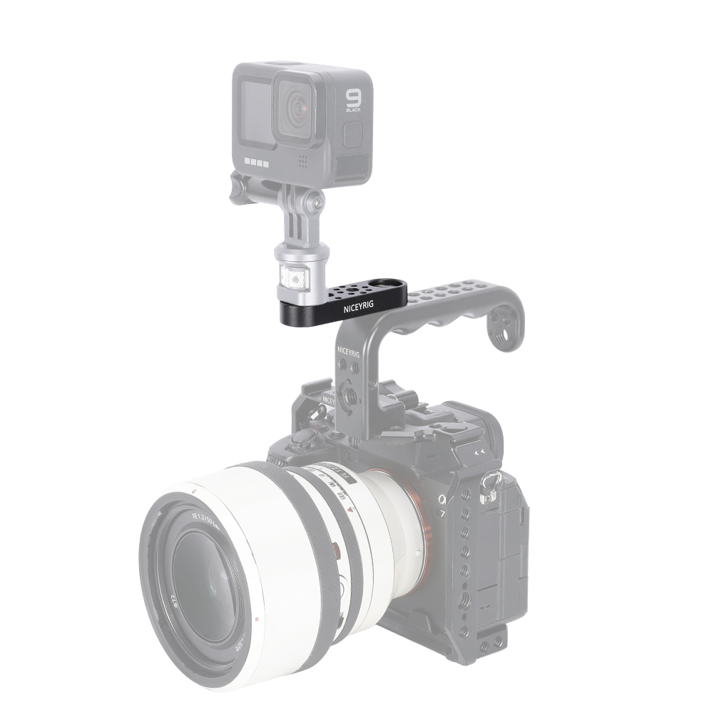 Niceyrig Arri Locating Mounting Adaptor Comes with 1/4 and 3/8 Locating Hole