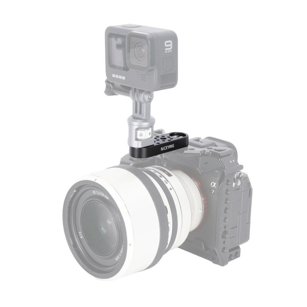 Niceyrig Arri Locating Mounting Adaptor Comes with 1/4 and 3/8 Locating Hole