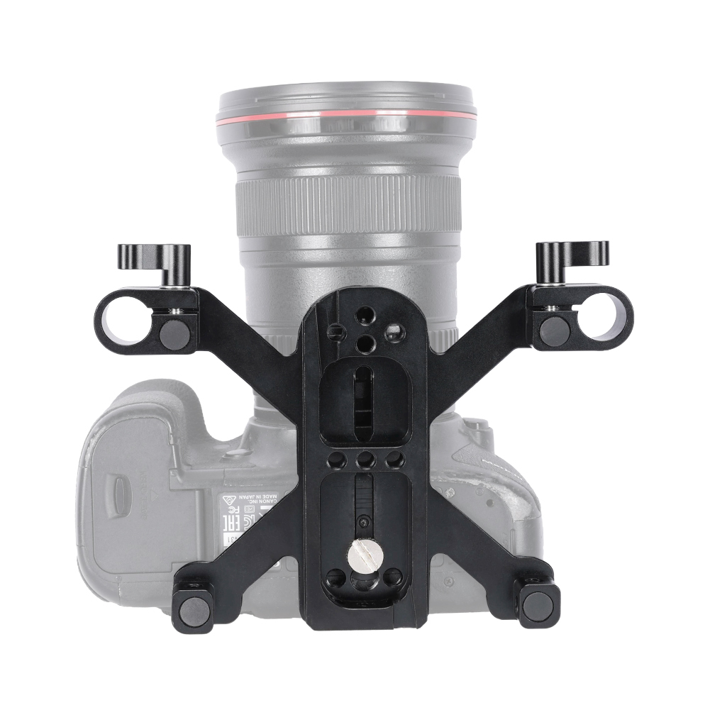 Niceyrig Camera Cage Kit with 4-Claw Arca Base for Sony/Nikon/Canon DSLR Cameras with Battery Grip