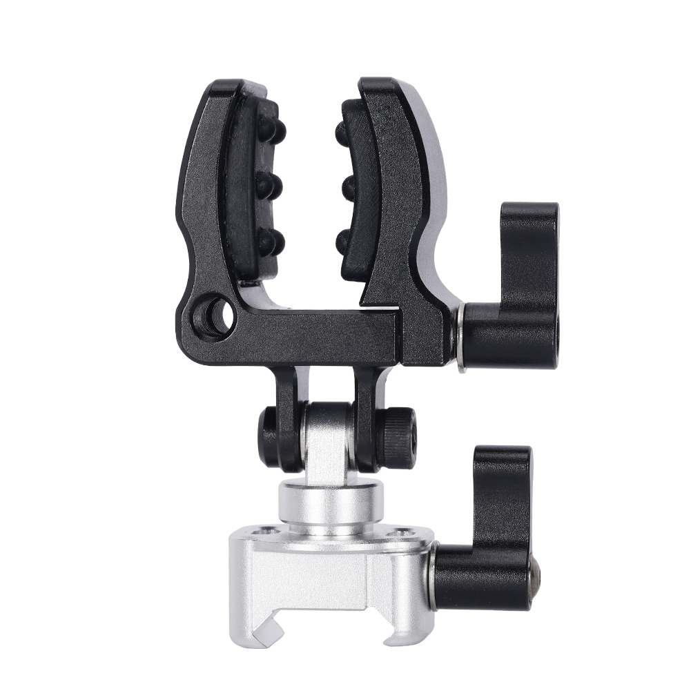 Niceyrig Microphone NATO Clamp Mount 18-30mm Adjustable Clamping Quick Mount for Camera Cage & Top Handle