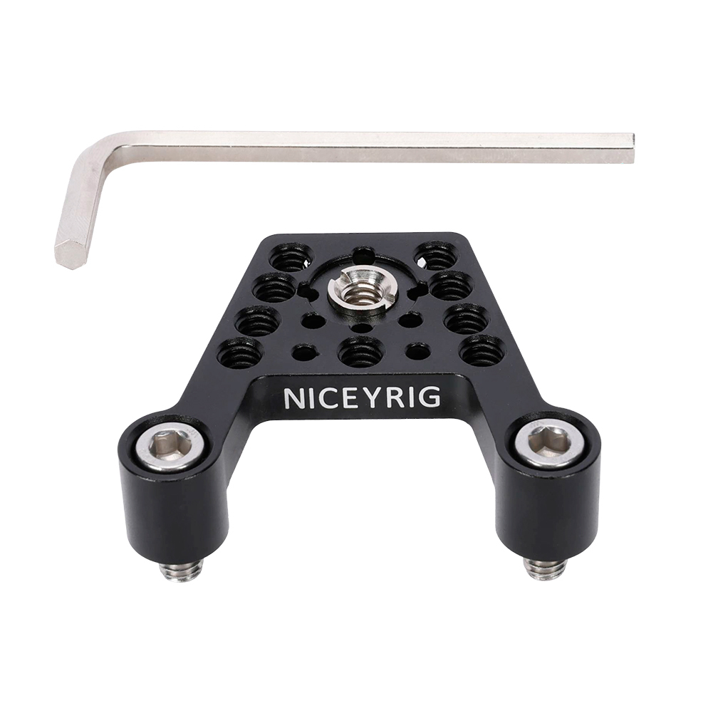 Niceyrig Top Plate for Sony FX5/FX2/FX3/FX30 Cinema Camera with Arri Locating Holes&Mutiple 1/4 Thread Holes