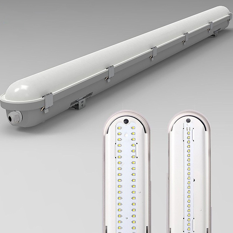 dampfdichte LED-Leuchte, 60 W, 1,52 m