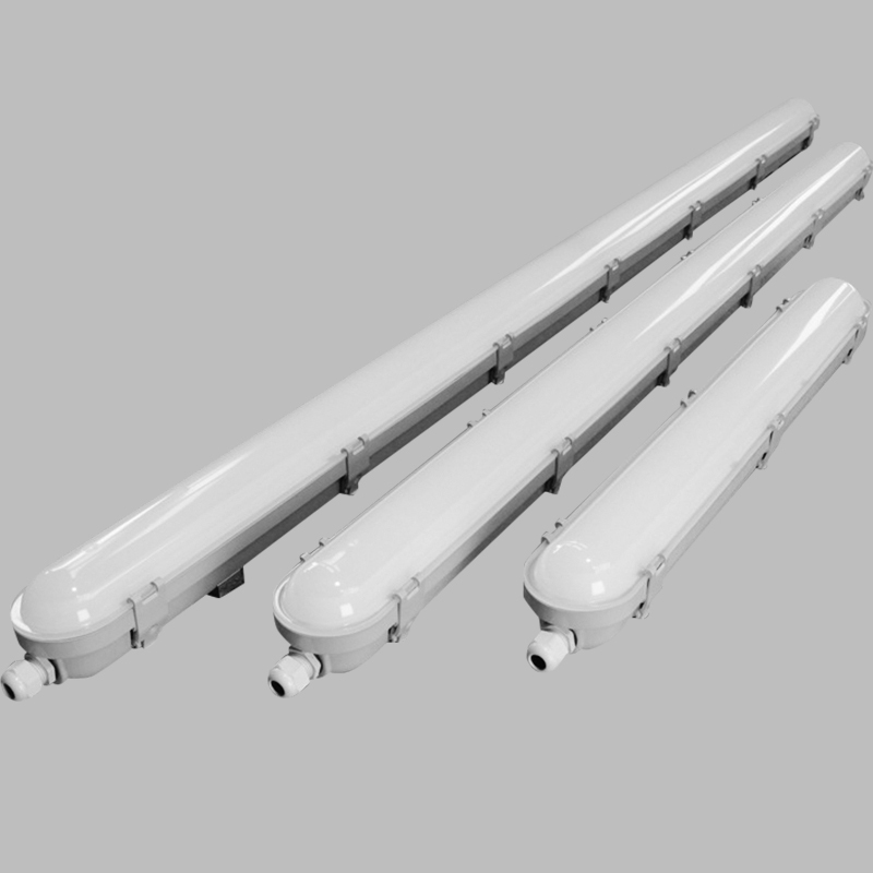 dampfdichte LED-Leuchte, 60 W, 1,52 m