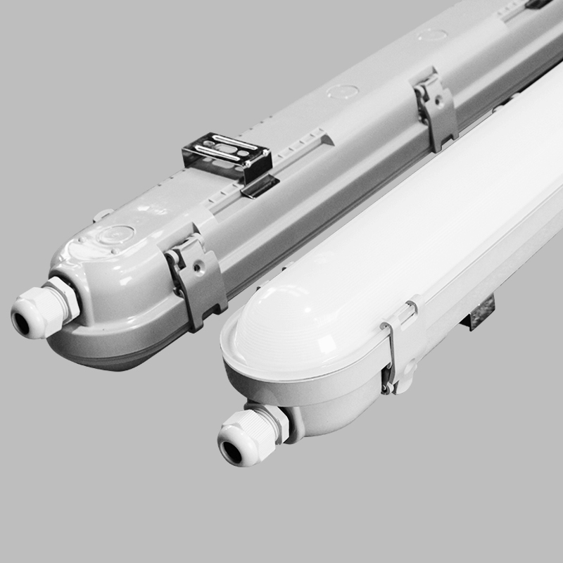 dampfdichte LED-Leuchte, 60 W, 1,52 m