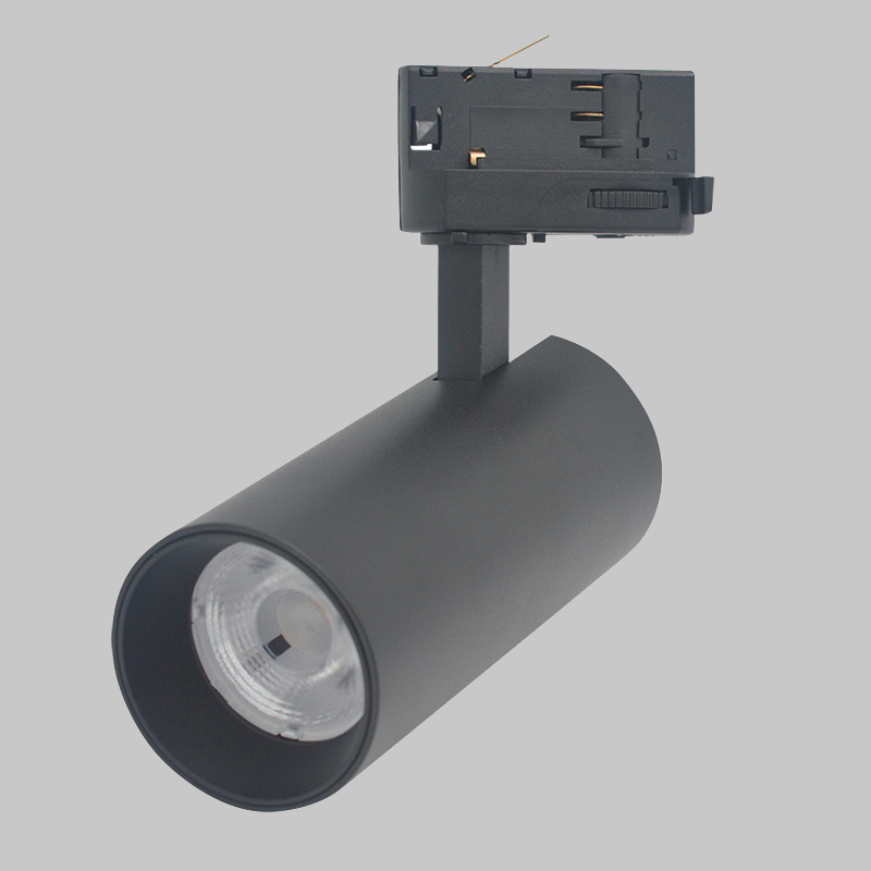 Rail d'éclairage LED noir 15 W avec pilote Lifud et 95 Ra