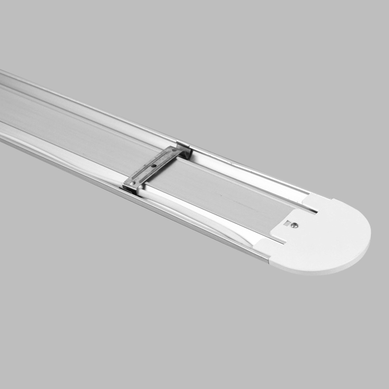 Réglette mince à DEL de 18 W et 2 pieds