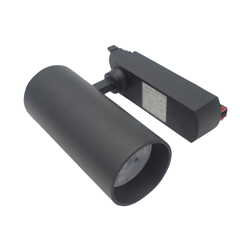 Spot LED sur rail 36W avec Philips COB et driver Philips