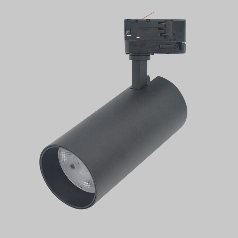 Éclairage sur rail réglable à LED 30 W avec anti-éblouissement pour magasin de vêtements
