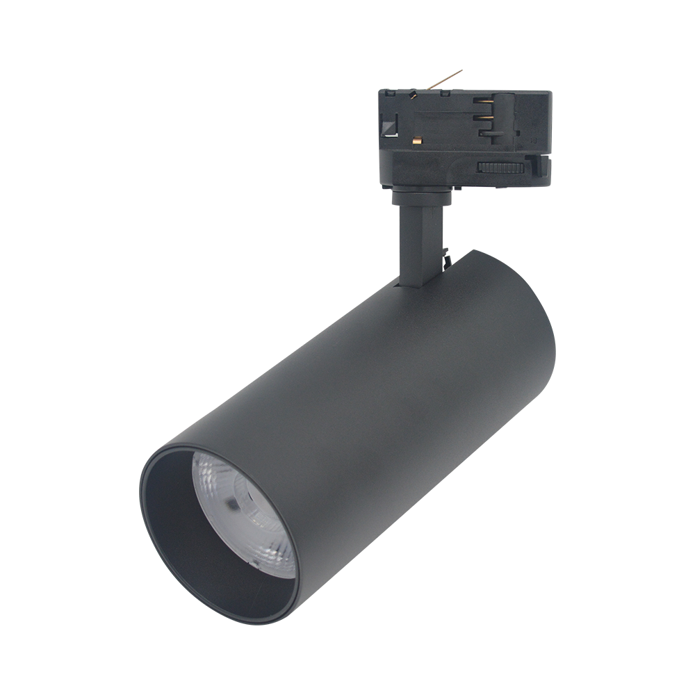 Éclairage sur rail réglable à LED 30 W avec anti-éblouissement pour magasin de vêtements