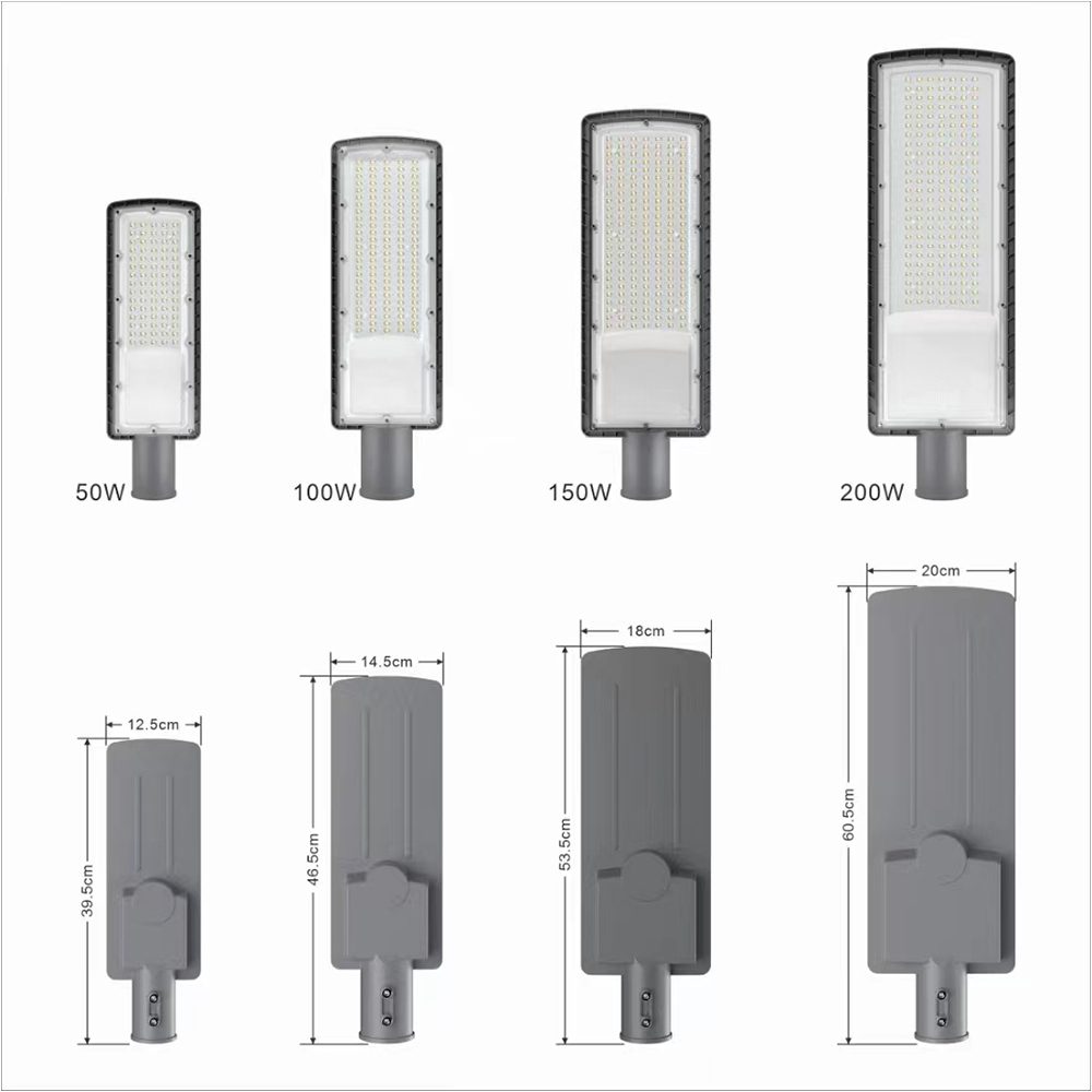 Neuer und günstiger 50 Watt LED-Straßenlaternenhersteller aus China