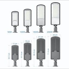 Prix du lampadaire LED 50 watts