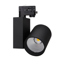 Projet d'éclairage sur rail de 40 W pour magasins de détail