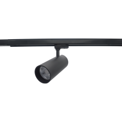 Iluminación de riel ajustable LED de 30 W con antideslumbramiento para tienda de ropa