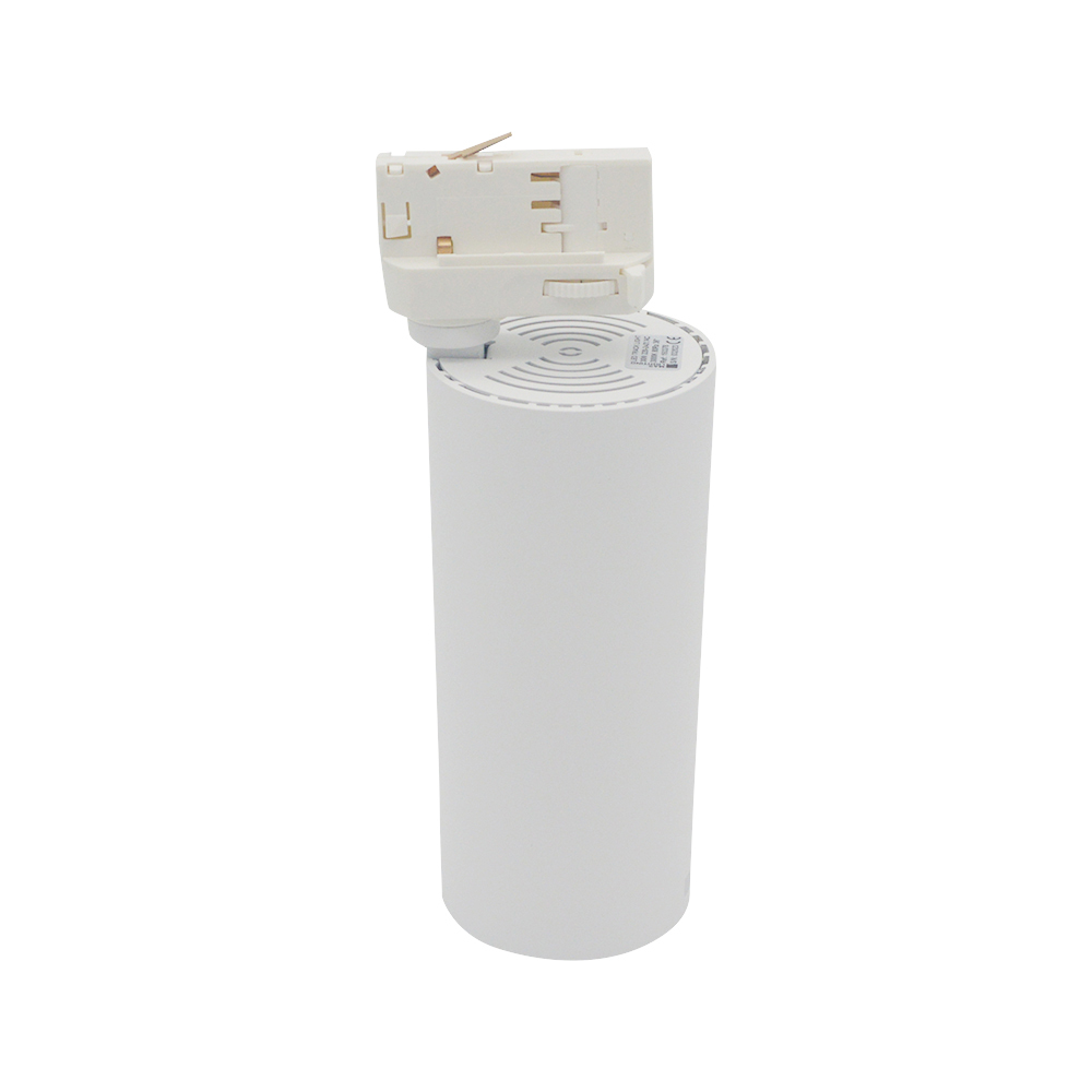 Spot LED sur rail 30 W avec antireflet