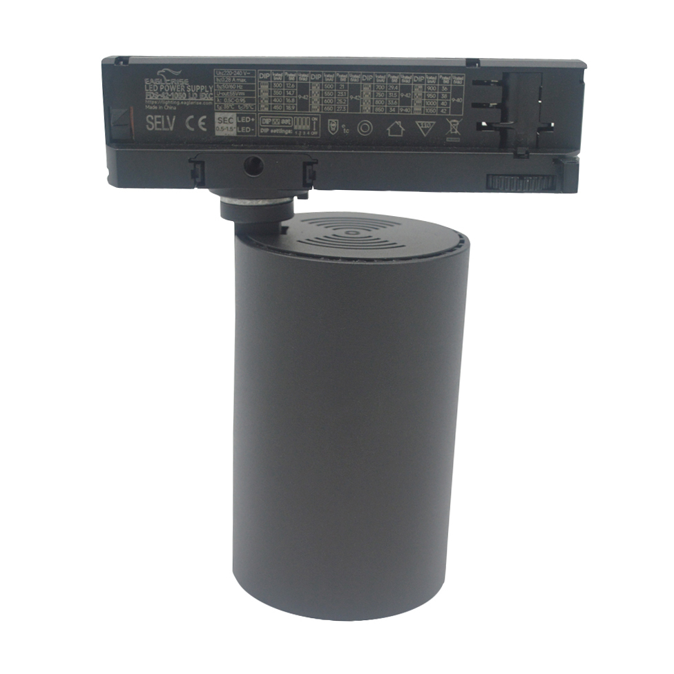 Éclairage sur rail LED commercial 20 W avec pilote Eaglerise avec 95 CRI