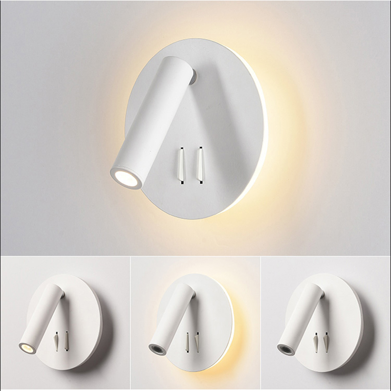 Appliques murales LED 6W+3W pour salon avec driver Eaglerise et LED CREE XPE