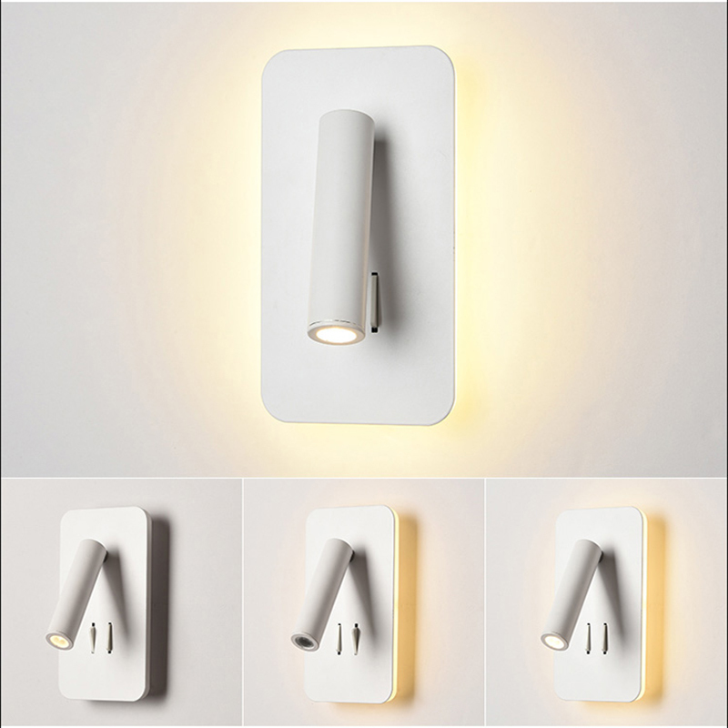 Appliques murales LED 6W+3W pour salon avec driver Eaglerise et LED CREE XPE