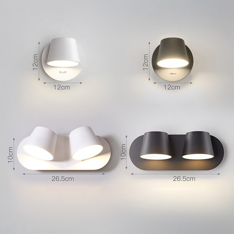 6W LED-Nachttisch-Wandleuchten mit Eaglerise-Treiber und CREE-LED