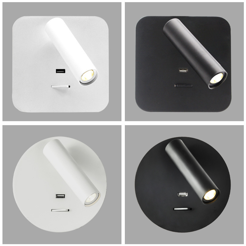 3W LED USB aufladbare Wandleuchte mit CREE XPE Chip