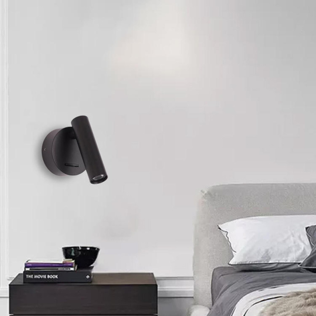 Apliques de pared LED de 3W para mesita de noche con interruptor de la marca BJB