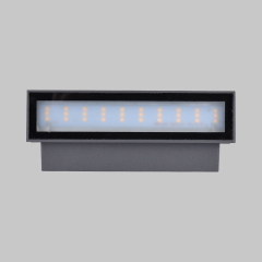 Appliques murales extérieures à LED 12 W avec éclairage vers le haut et vers le bas