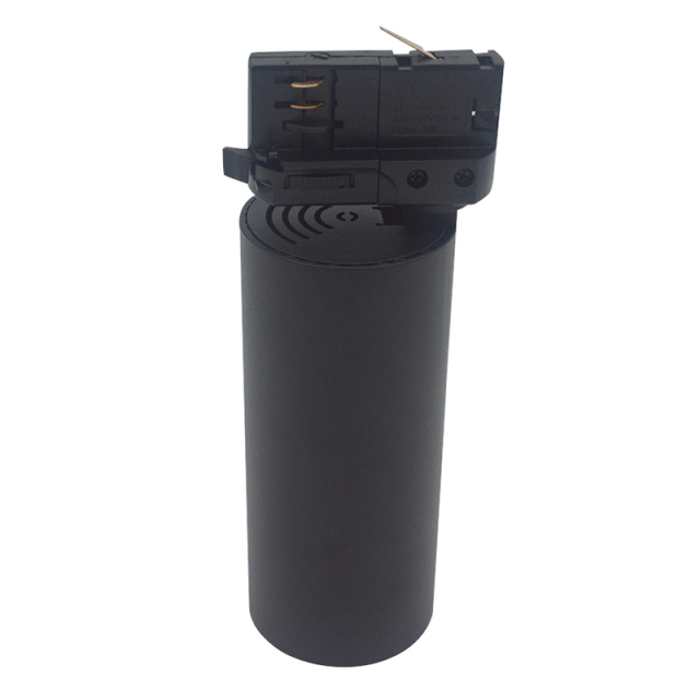 Rail d'éclairage LED noir 15 W avec pilote Lifud et 95 Ra