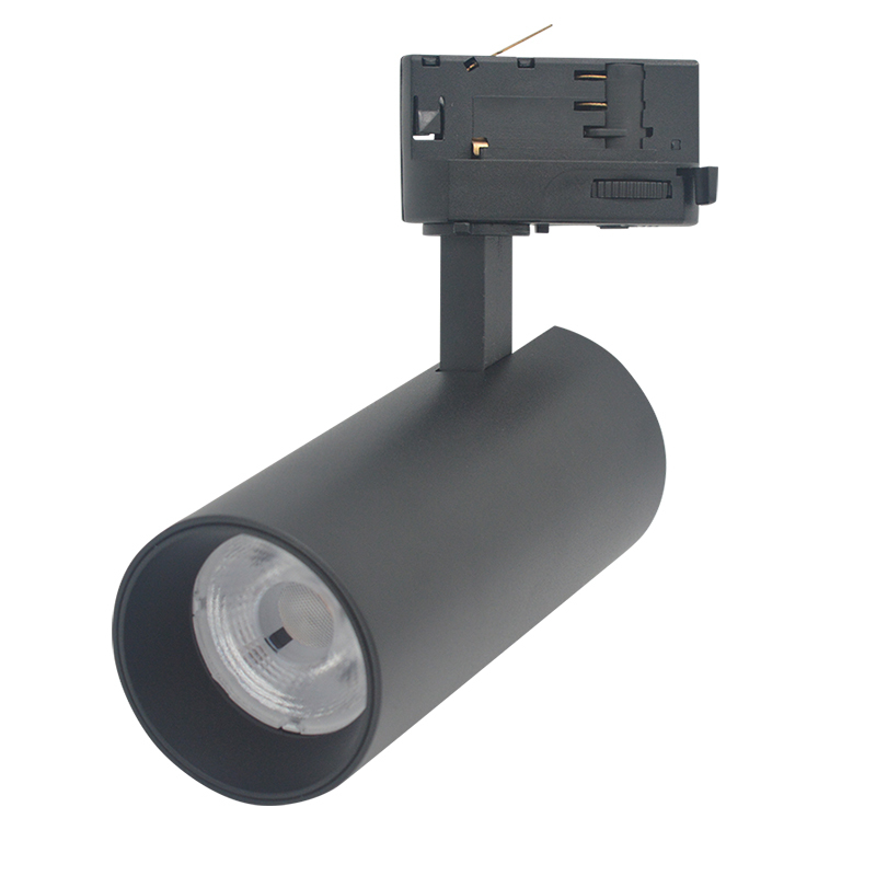 Rail d'éclairage LED noir 15 W avec pilote Lifud et 95 Ra