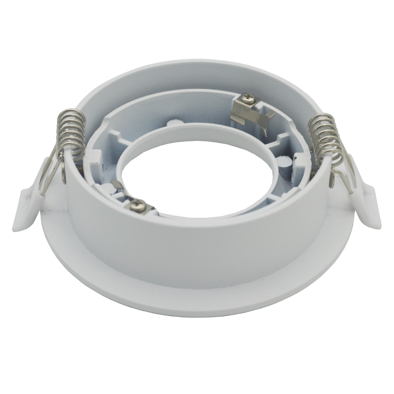 GU10 MR16 lamp holder frame LED downlight spot frame fixture with angle adjustable
