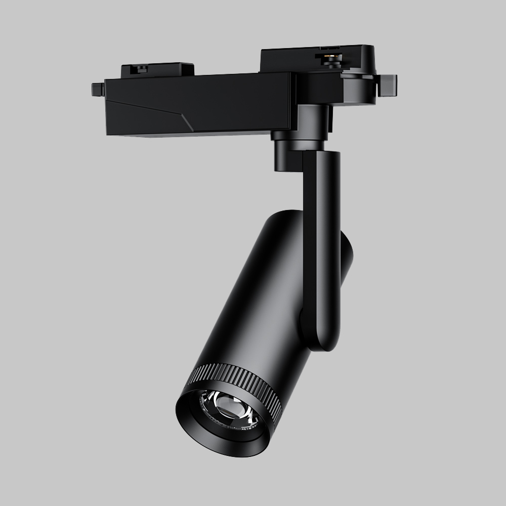 Rail d'éclairage LED zoomable 15 W pour musée
