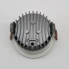 Luz embutida LED 7W Anti-cintilação e anti-reflexo