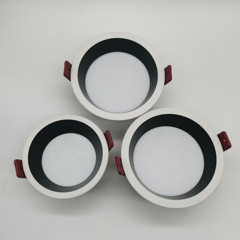 Spot encastré LED 7W sans scintillement et antireflet