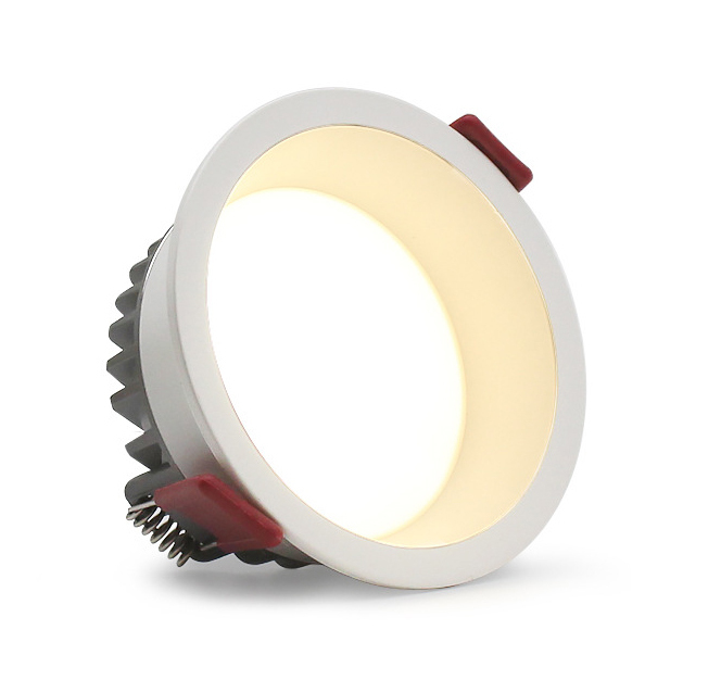 Spot encastré LED 7W sans scintillement et antireflet