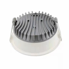 Luz embutida LED 7W Anti-cintilação e anti-reflexo