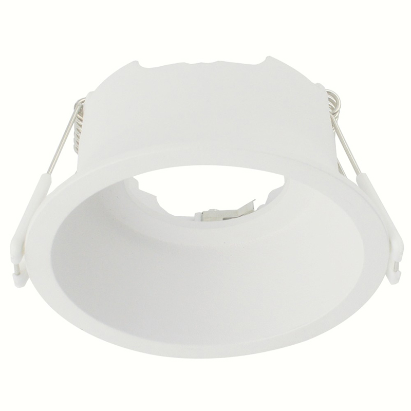 Douille de lampe MR16 GU10 pour downlight avec antireflet UGR<19