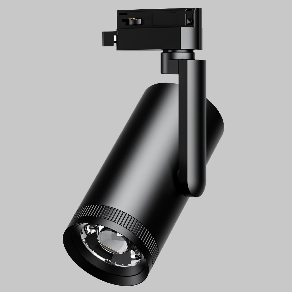 30W Zoombares LED-Schienenlicht der 3. Generation Abstrahlwinkel einstellbar