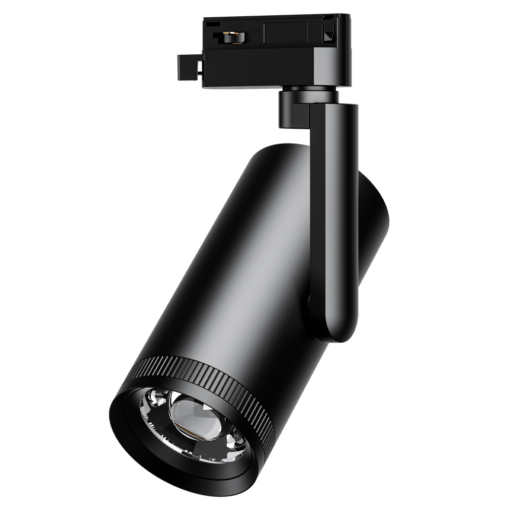 30W Zoombares LED-Schienenlicht der 3. Generation Abstrahlwinkel einstellbar