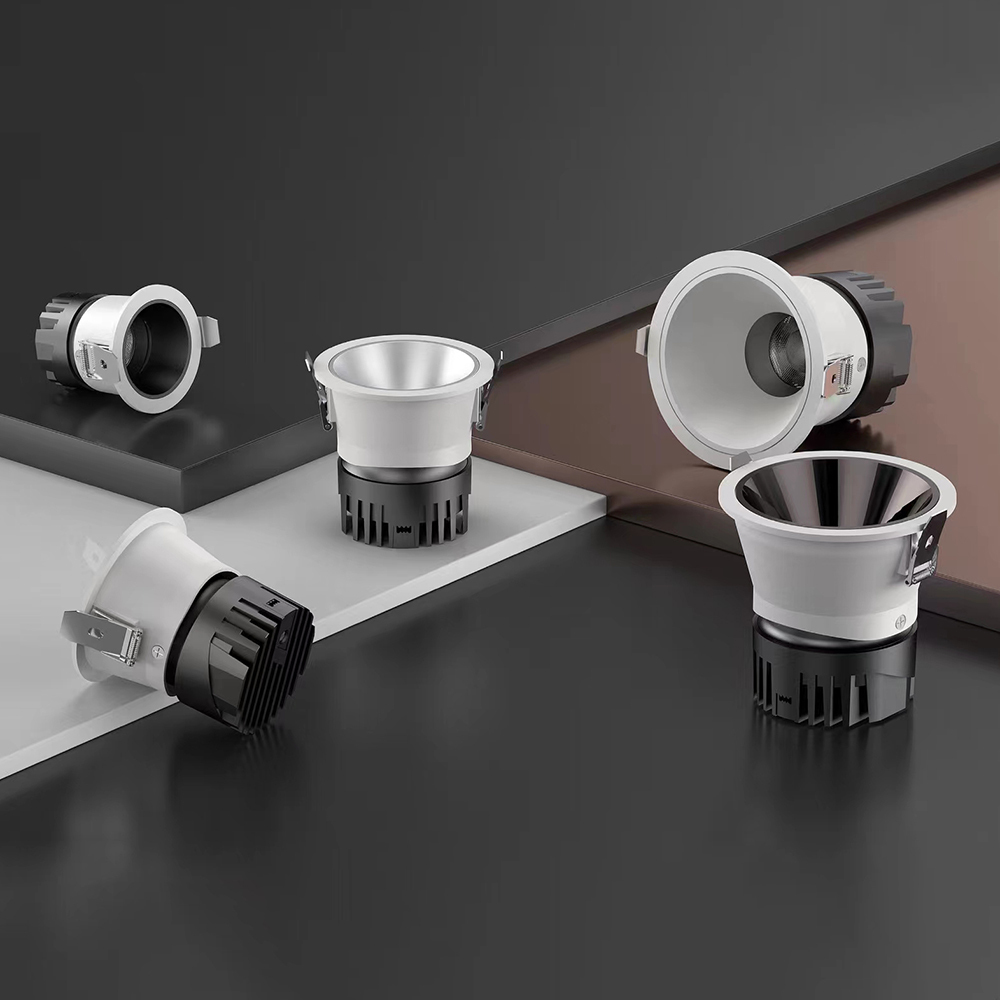 7W LED Einbaudownlight mit 55MM Loch