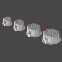 Downlights LED COB 12 W sans scintillement et anti-éblouissement