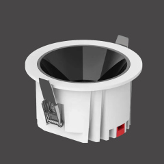 Downlights LED à intensité variable 15 W COB ou SMD sans scintillement et anti-éblouissement