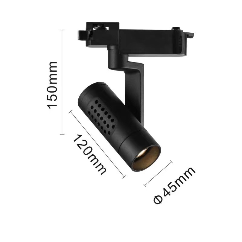 10W 20W 30W 40W Cuisine Chambre Boutique Plafond Rail Éclairage LED Fabricant de Chine