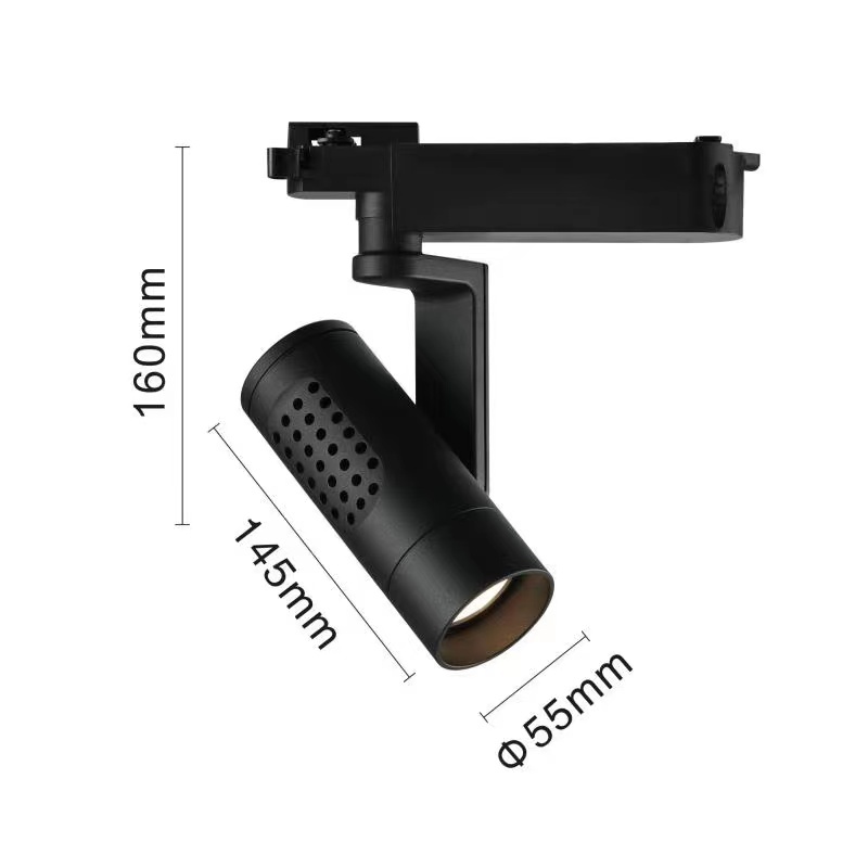 Fabricant d'éclairage LED sur rail de plafond pour cuisine, chambre à coucher, magasin, 10 W, 20 W, 30 W, 40 W en provenance de Chine
