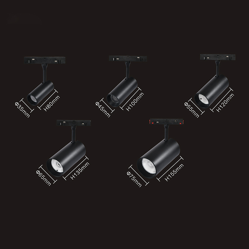 Fabricant de rail d'éclairage magnétique à LED 9W 12W 15W 20W 25W 30W en Chine