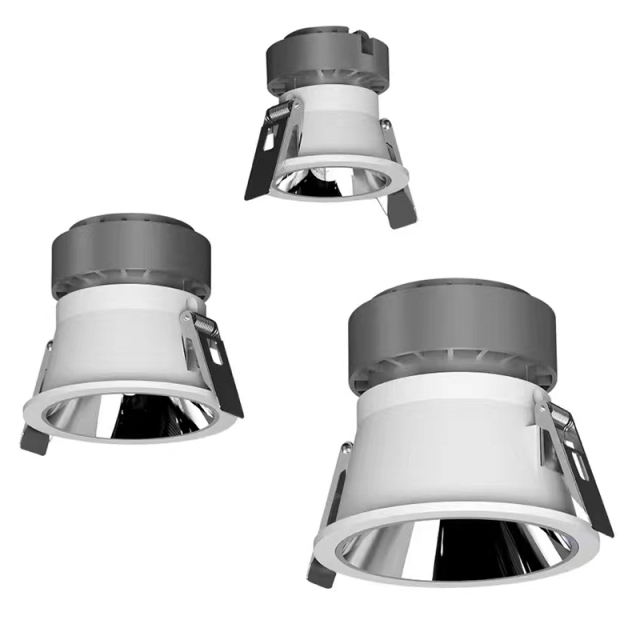 Foco empotrable LED regulable de 7 W, 12 W y 15 W con controlador Philips
