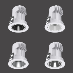 Luzes de teto LED COB 12W 20W 30W luzes LED embutidas